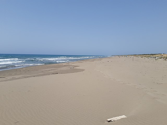 Spiaggia di Collelungo, Toskana